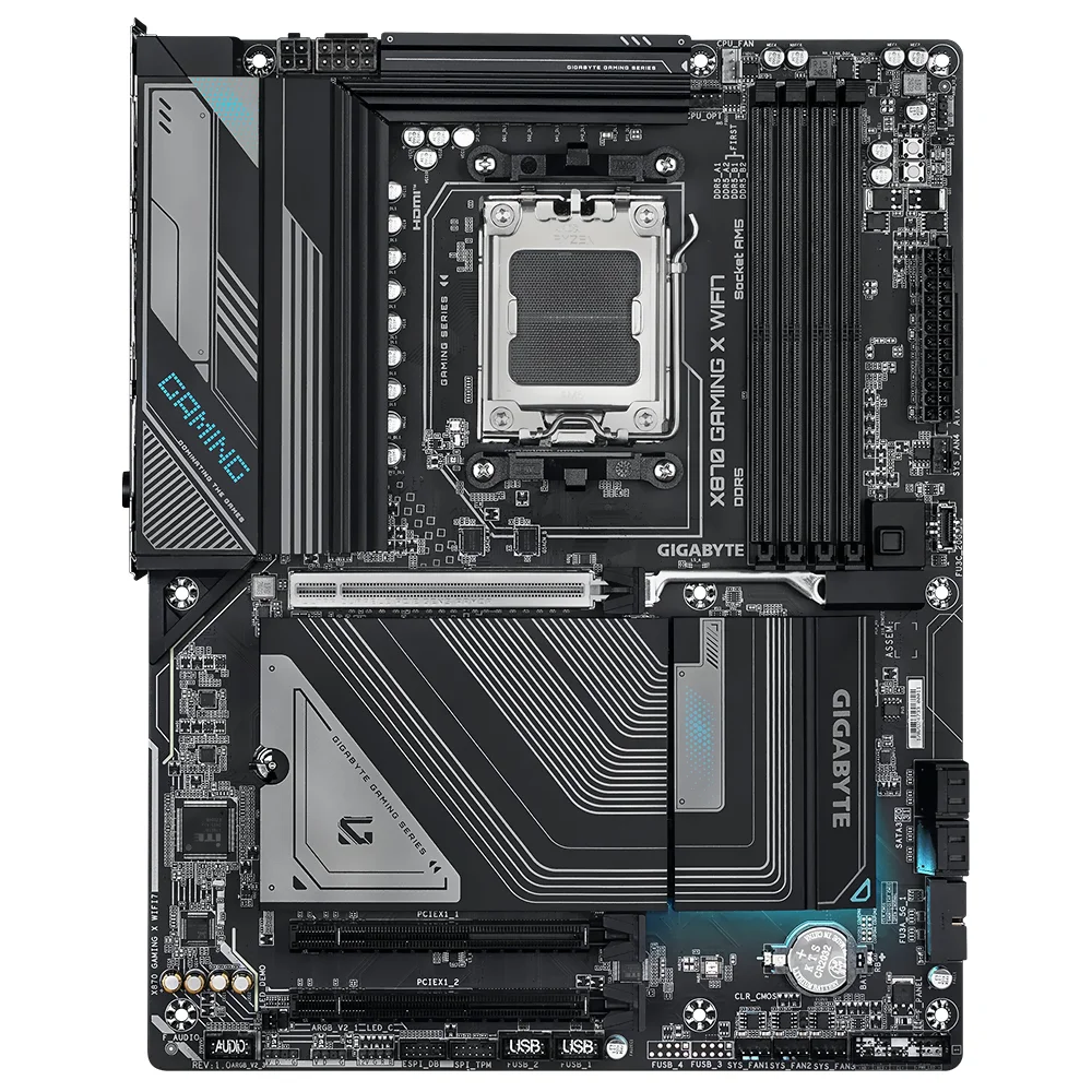 Imagem 2 de 3 do produto Placa Mãe Gigabyte X870 Gaming X Wi-fi 7 Socket Am5 Ddr5 Atx Bluetooth 5.2 PCie 5.0 RGB Gamer