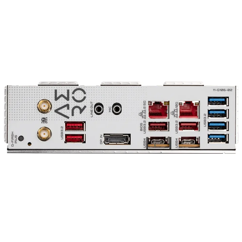 Imagem 3 de 3 do produto Placa Mãe Gigabyte Trx50 Aero D Socket Str5 Ddr5 Atx RGB PCie 4.0 8x Sata 6gb/s Usb 3.2 Gen 2
