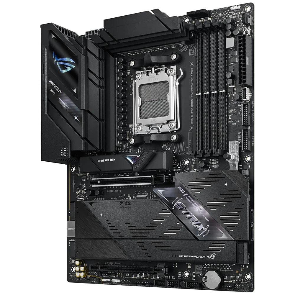 Imagem 3 de 3 do produto Placa Mãe Asus Rog Strix B850-f Gaming Wi-fi 7 Neo Socket Am5 Ddr5 Atx RGB 4xdimm PCie 5.0 High-end Gamer