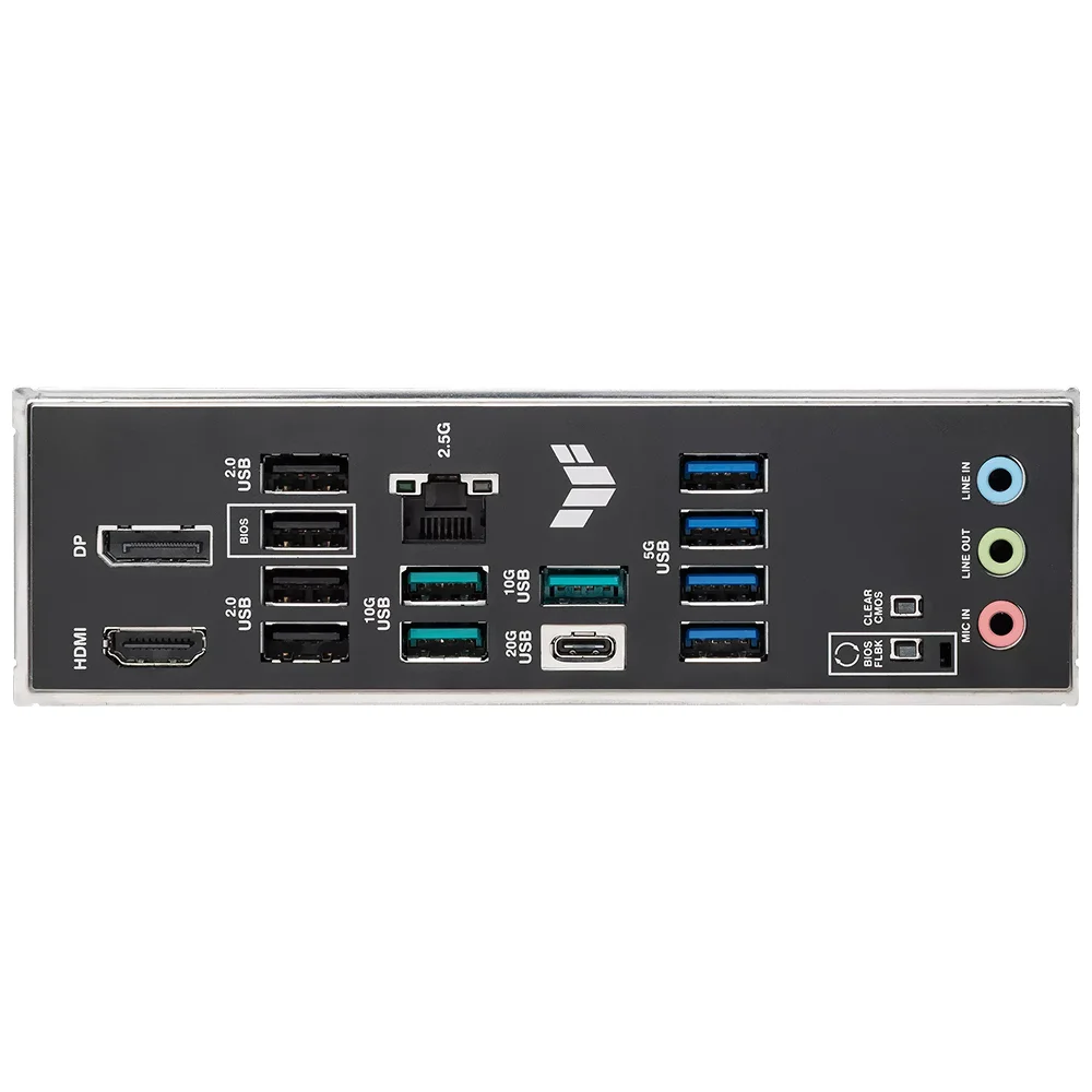 Imagem 2 de 3 do produto Placa Mãe Asus Tuf Gaming B850m-plus Ii Socket Am5 Ddr5 Micro Atx PCie 5.0 Gaming Alta Performance RGB