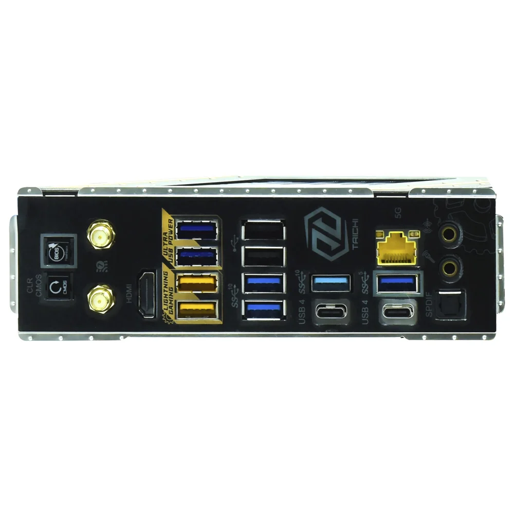 Imagem 2 de 3 do produto Placa Mãe Asrock X870e Taichi Socket Am5 Ddr5 Atx PCie 5.0 Usb 3.2 Gen2x2 M.2 4 Slots RGB
