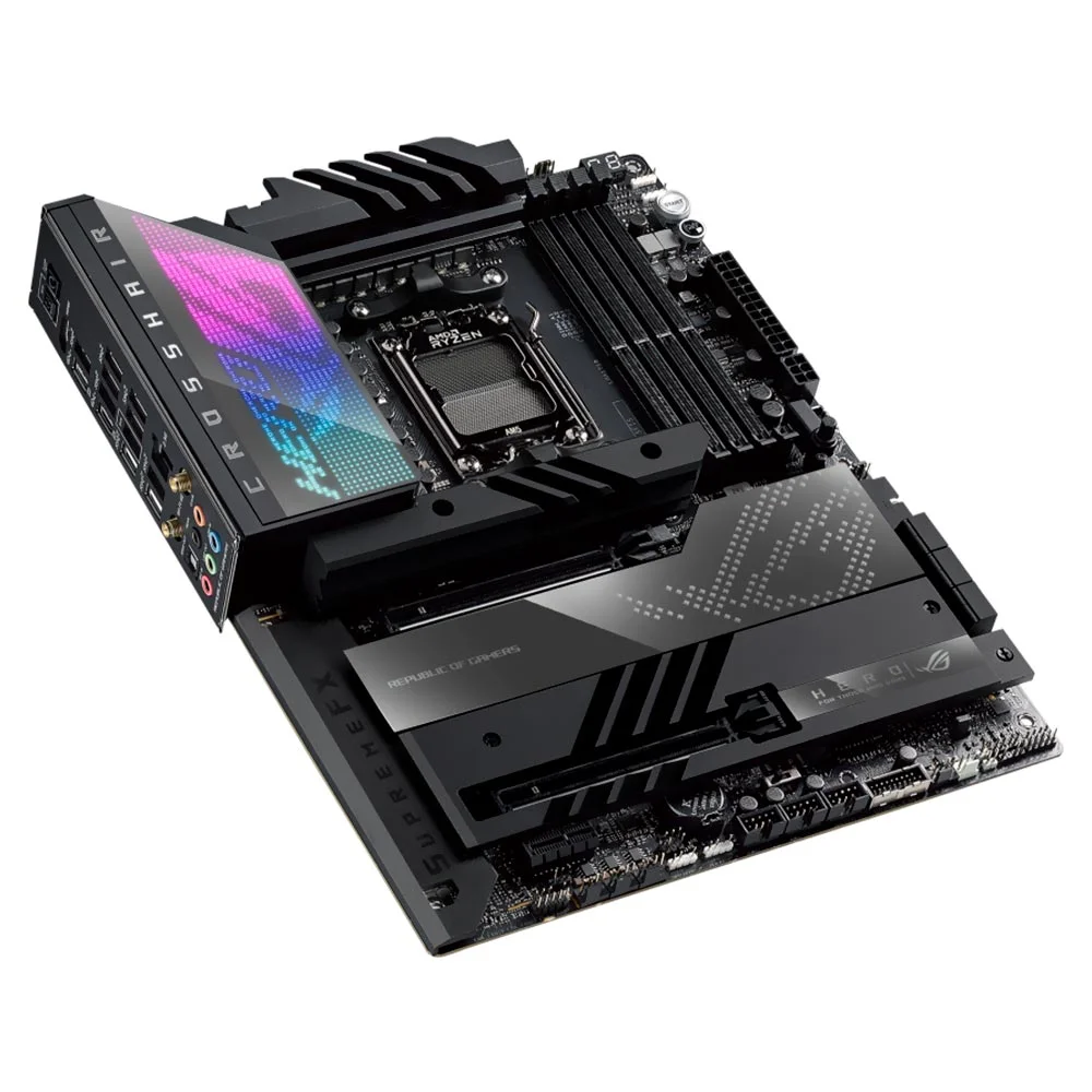 Imagem 3 de 3 do produto Placa Mãe Asus Rog X670e Crosshair Hero Socket Am5 / Ddr5