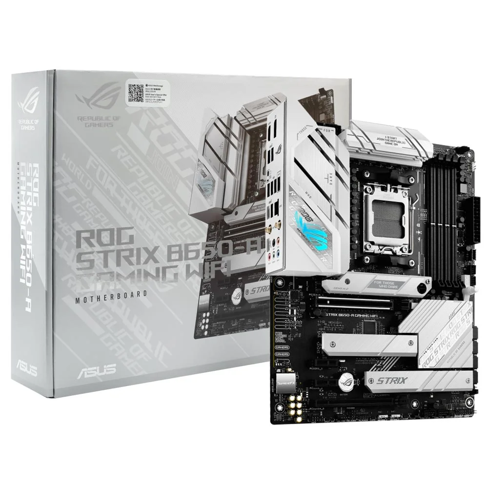 Placa Mãe Asus Rog Strix B650-a Gaming Wi-fi Socket Am5 / Ddr5