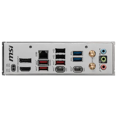 Placa Mãe Msi B650m Project Zero Socket Am5 Ddr5 Micro Atx PCie 4.0 RGB 4x Sata 6gb/s Usb 3.2 Gen 2