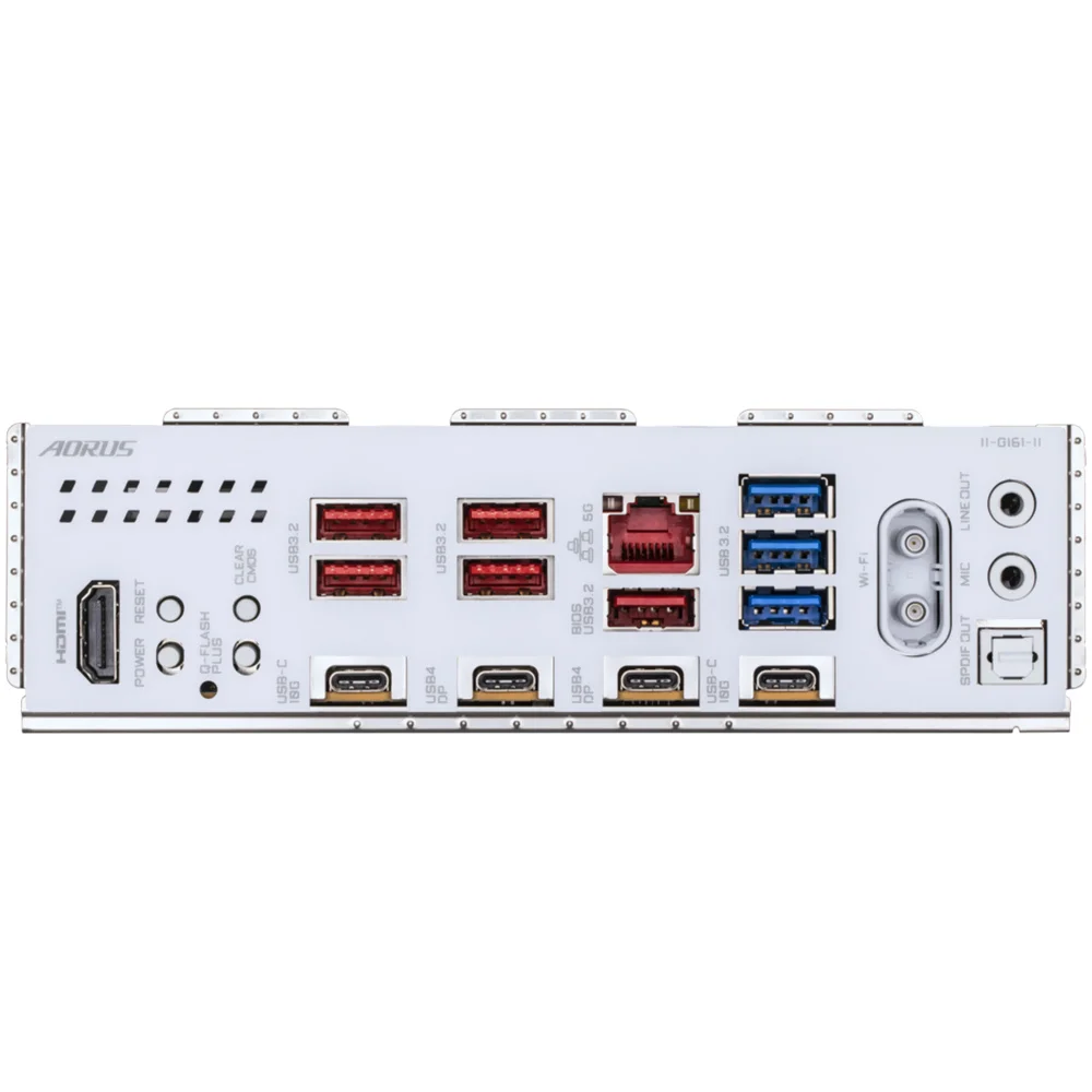 Imagem 2 de 2 do produto Placa Mãe Gigabyte X870e Aorus Pro X3d Ice Socket Am5 Ddr5 Atx PCie 5.0 RGB 4x M.2 10gbe