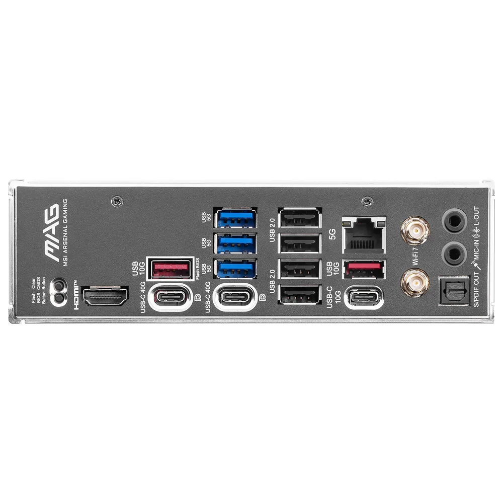 Imagem 2 de 3 do produto Placa Mãe Msi Mag X870e Tomahawk Wi-fi Socket Am5 Ddr5 Atx Bluetooth 5.2 PCie 5.0 RGB Gamer