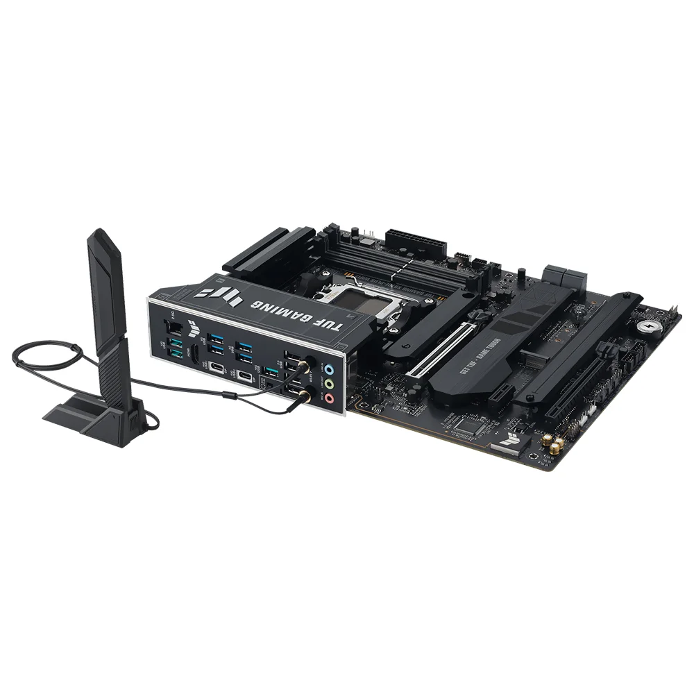 Imagem 3 de 3 do produto Placa Mãe Asus Tuf Gaming X870e-plus Wi-fi 7 Socket Am5 Ddr5 Atx RGB PCie 5.0 Mu-mimo 4x M.2
