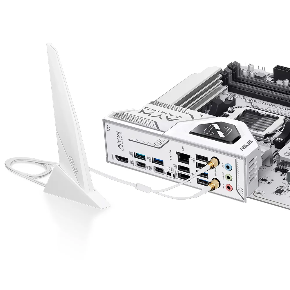 Imagem 3 de 3 do produto Placa Mãe Asus X870 Ayw Gaming Wi-fi W Socket Am5 Ddr5 Atx 4x M.2 PCie 5.0 RGB Dual Channel Usb 3.2 Gen 2