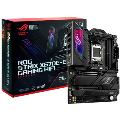 Placa Mãe Asus Rog Strix X670e-e Gaming Wi-fi Socket Am5 / Ddr5