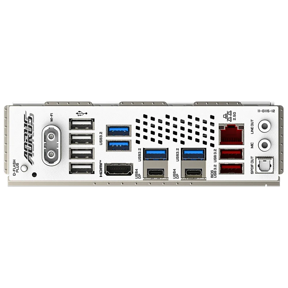 Imagem 3 de 3 do produto Placa Mãe Gigabyte X870 Aorus Elite Wi-fi 7 Ice Socket Am5 Ddr5 Atx RGB PCie 5.0 M.2 4 Slots Memória