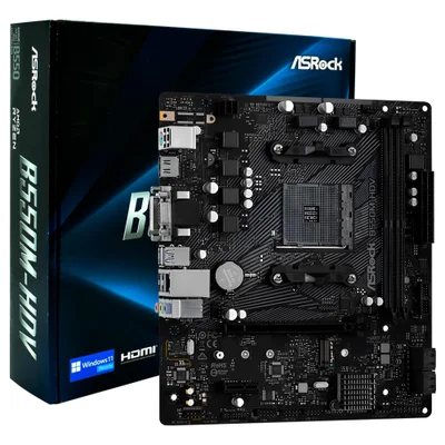 Placa Mãe Asrock B550m-hdv Socket Am4 / Vga / Ddr4