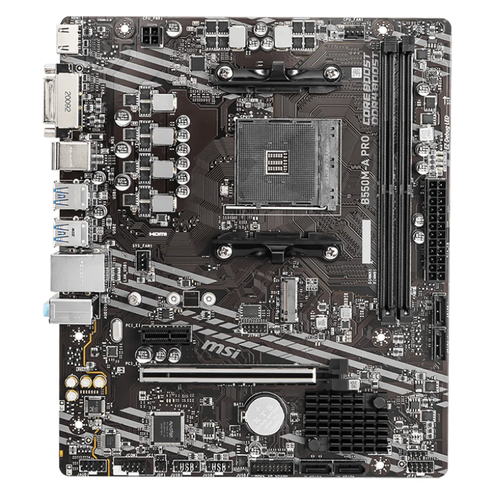 Imagem 3 de 3 do produto Placa Mãe Msi B550m-a Pro Socket Am4 / Ddr4