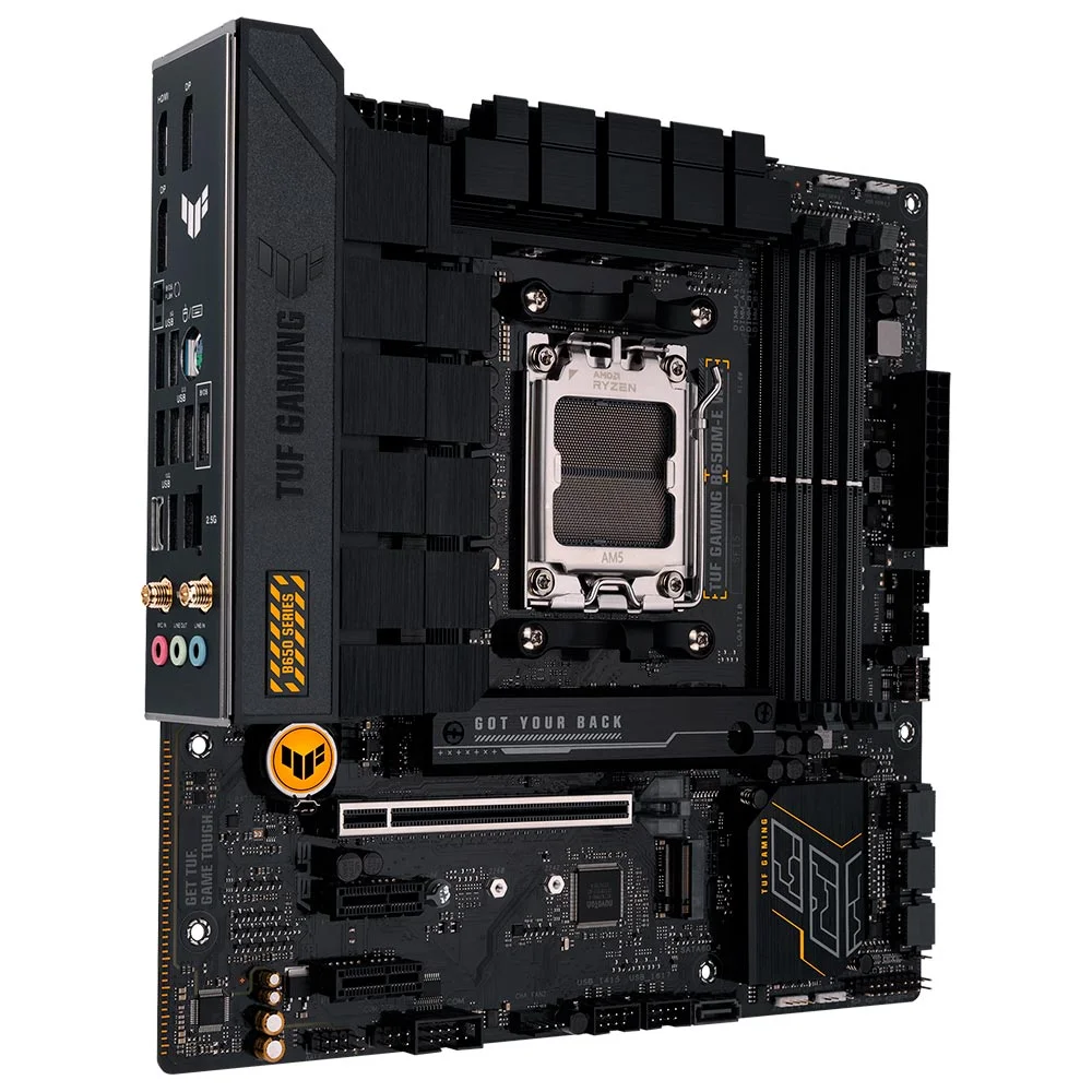Imagem 2 de 3 do produto Placa Mãe Asus Tuf Gaming B650m-e Wi-fi Socket Am5 / Ddr5