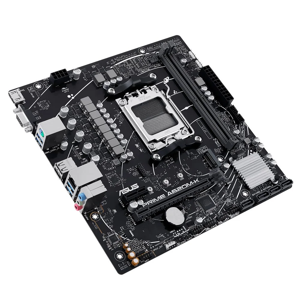 Imagem 3 de 3 do produto Placa Mãe Asus Prime A620m-k Socket Am5 / Vga / Ddr5