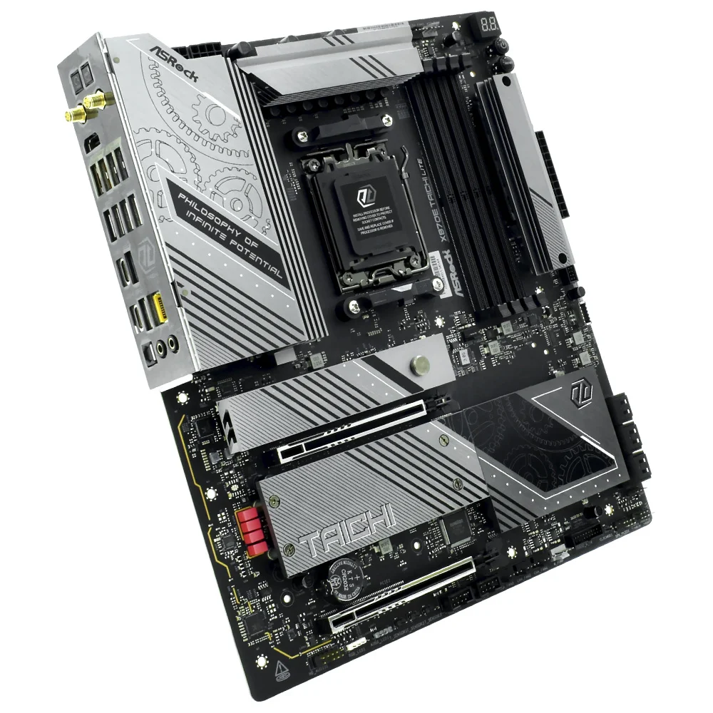 Imagem 2 de 3 do produto Placa Mãe Asrock X870e Taichi Lite Socket Am5 / Ddr5