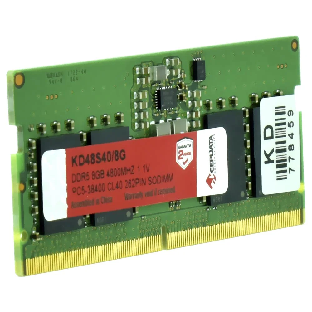 Imagem 3 de 3 do produto Memória Ram Para Notebook Keepdata Ddr5 8GB 4800mhz - Kd48s40/8g