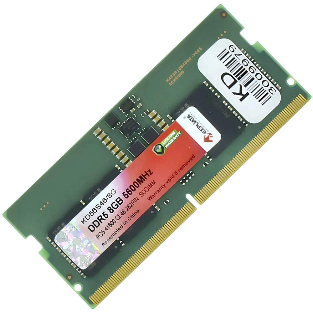 Imagem 3 de 3 do produto Memória Ram Para Notebook Keepdata Ddr5 8GB 5600mhz - Kd56s46/8g