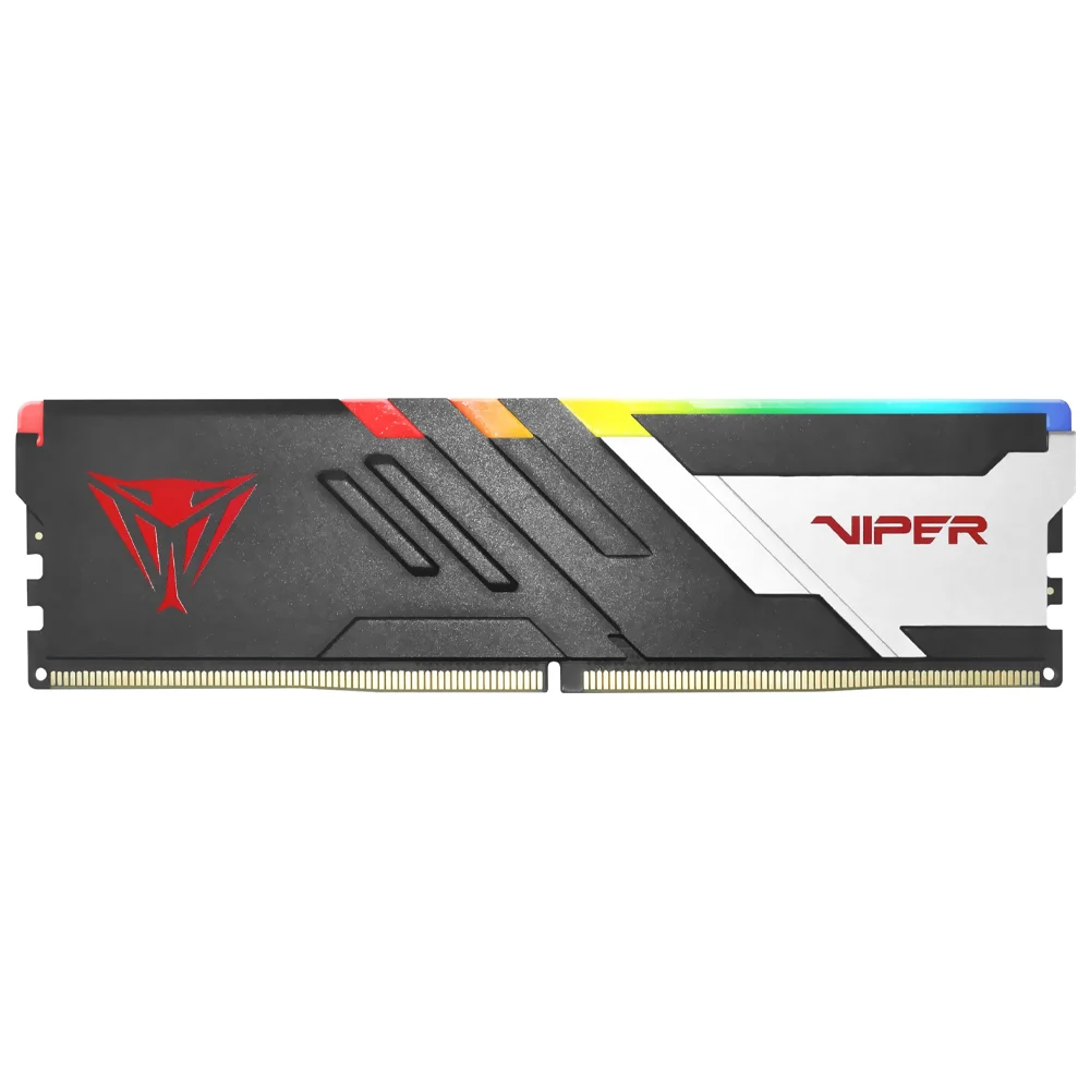 Memória Ram Patriot Viper Venom Ddr5 16gb 5600mhz RGB - Preto / Prata (pvvr516g56c36)