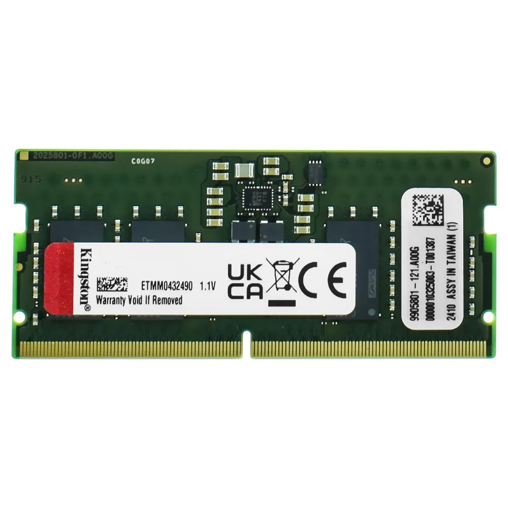 Memória Ram Para Notebook Kingston Ddr5 8GB 5600mhz - Kvr56s46bs6-8