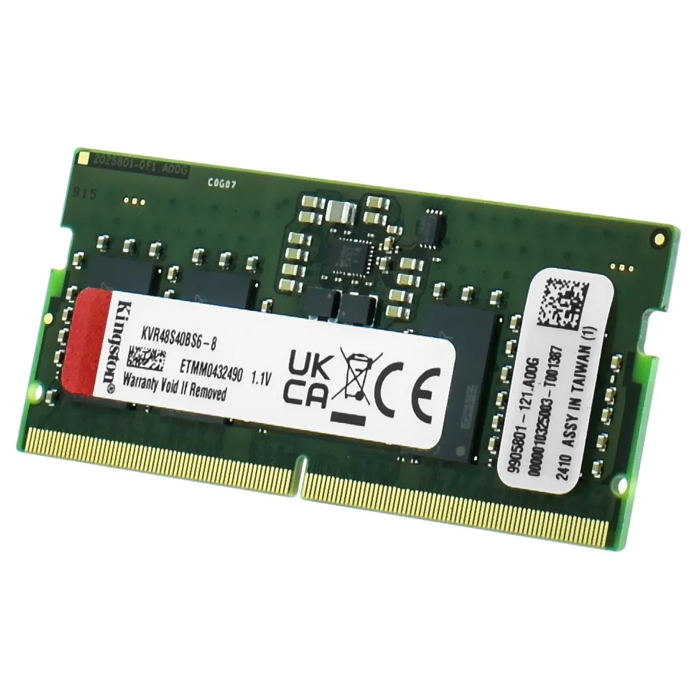Imagem 3 de 3 do produto Memória Ram Para Notebook Kingston Ddr5 8GB 5600mhz - Kvr56s46bs6-8