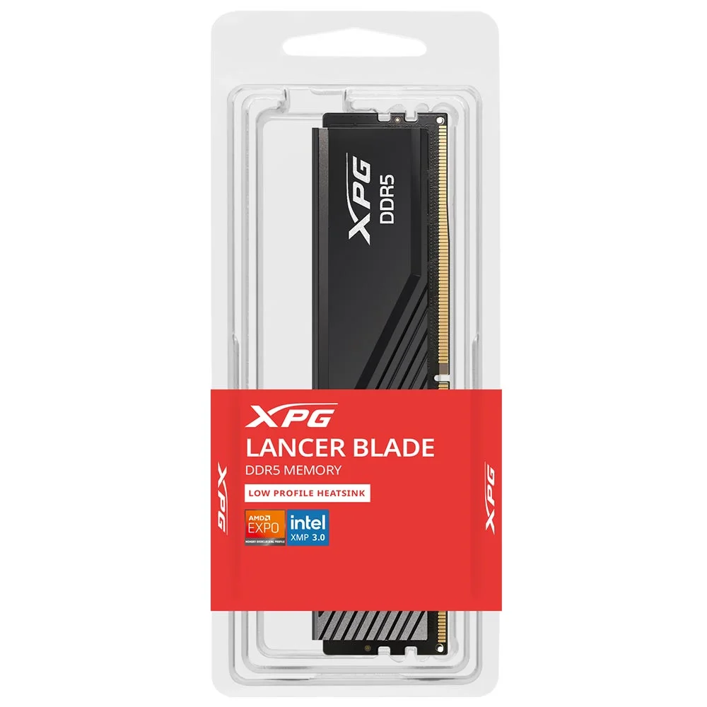 Imagem 2 de 3 do produto Memória Ram Adata Xpg Lancer Blade Ddr5 16gb 5600mhz - Preto (ax5u5600c4616g-slabbk)