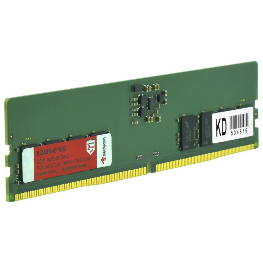 Imagem 3 de 3 do produto Memória Ram Keepdata Ddr5 16gb 4800mhz - Kd48n40/16g
