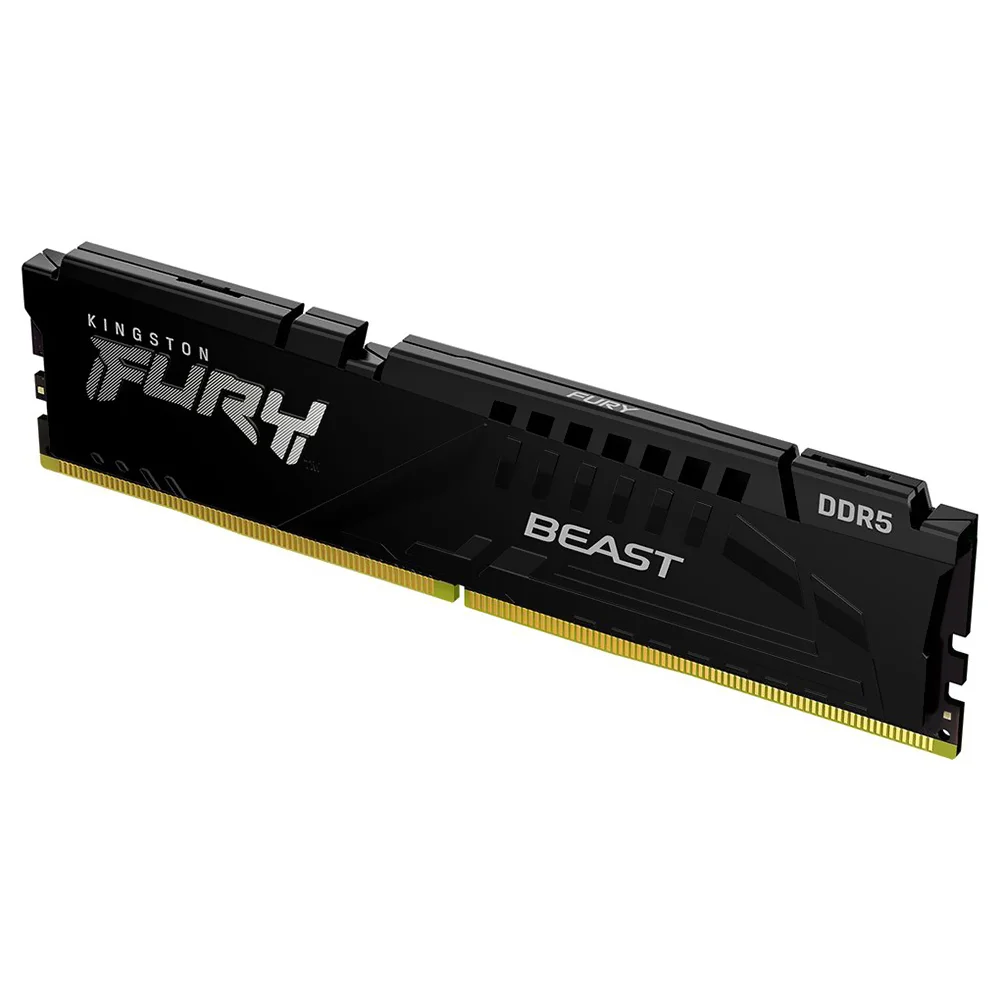 Imagem 3 de 3 do produto Memória Ram Kingston Fury Beast Ddr5 16gb 5600mhz - Preto (kf556c40bb-16)