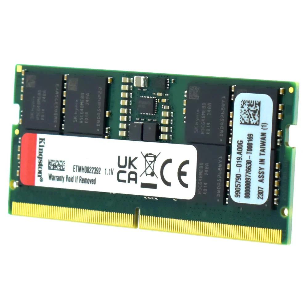 Imagem 3 de 3 do produto Memória Ram Para Notebook Kingston Ddr5 16gb 5600mhz - Kvr56s46bs8-16