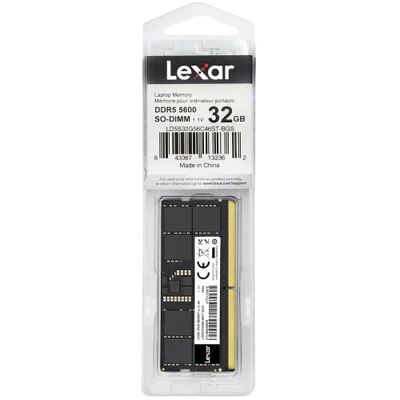Memória Ram Para Notebook Lexar Ddr5 32gb 5600mhz - Ld5s32g56c46st-bgs