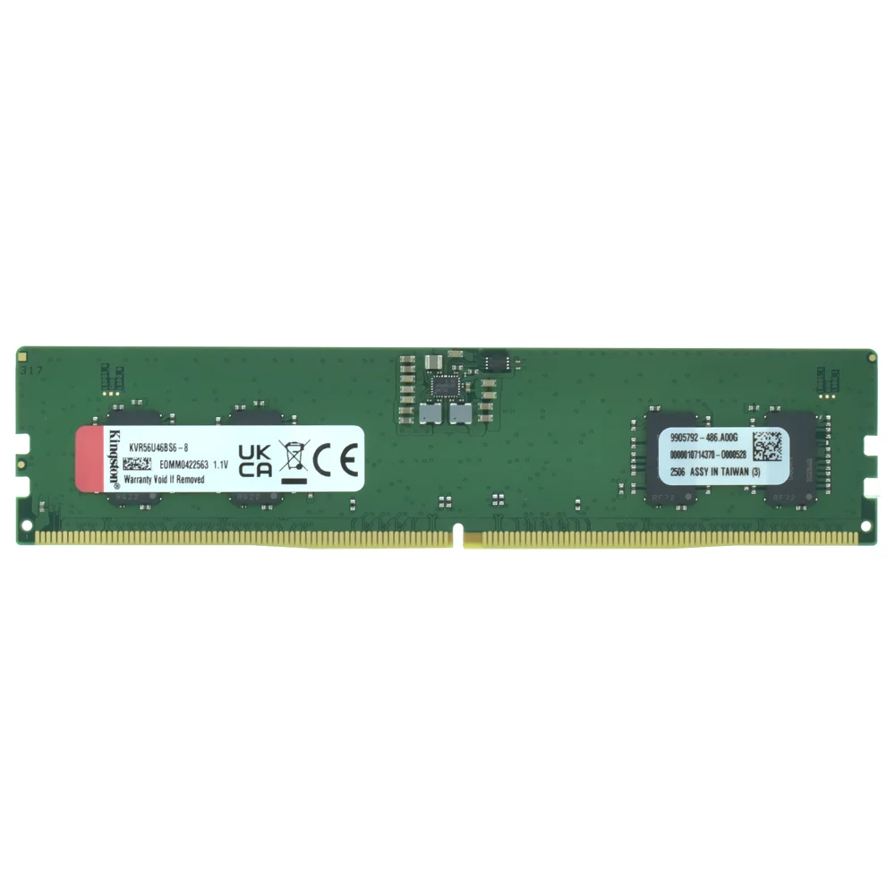Imagem 3 de 3 do produto Memória Ram Kingston Ddr5 8GB 5600mhz - Kvr56u46bs6-8