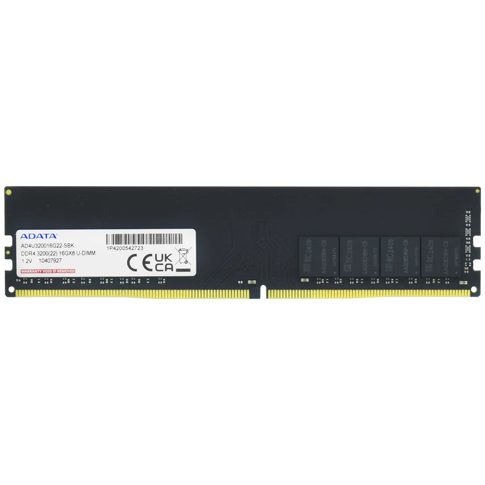 Imagem 3 de 3 do produto Memória Ram Adata Ddr4 16gb 3200mhz - Ad4u320016g22-sbk
