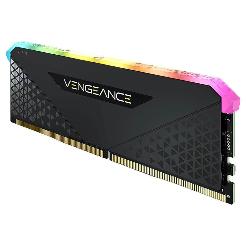 Imagem 2 de 3 do produto Memória Ram Corsair Vengeance RGB Rs Ddr4 8GB 3200mhz - Preto (cmg8gx4m1e3200c16)