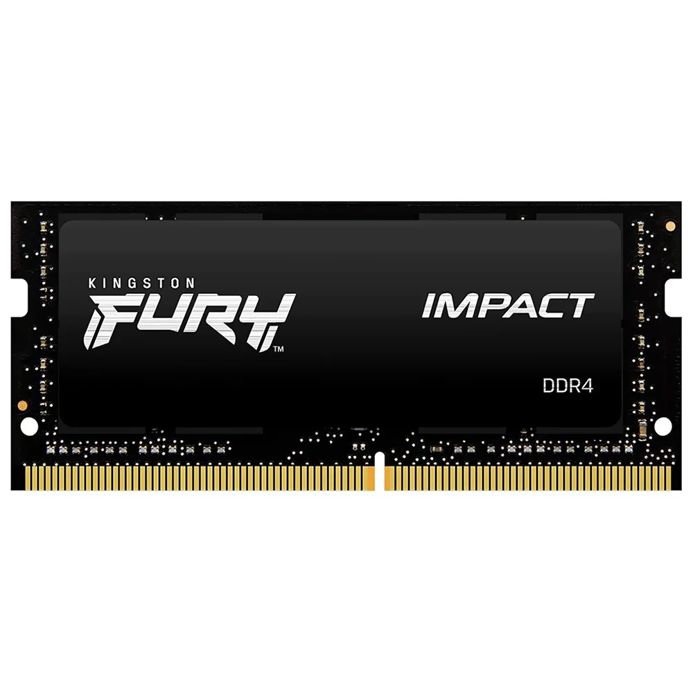 Memória Ram Para Notebook Kingston Fury Impact Ddr4 32gb 3200mhz - Preto (kf432s20ib/32)