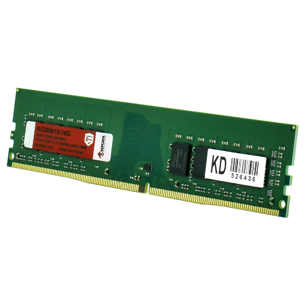 Imagem 2 de 3 do produto Memória Ram Keepdata Ddr4 16gb 2666mhz - Kd26n19/16g