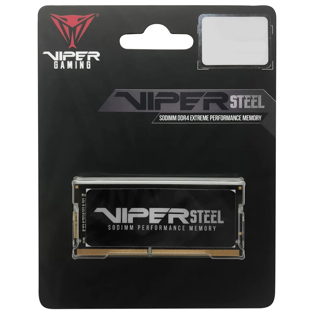 Imagem 3 de 3 do produto Memória Ram Para Notebook Patriot Viper Steel Ddr4 16gb 3200mhz - Pvs416g320c8s