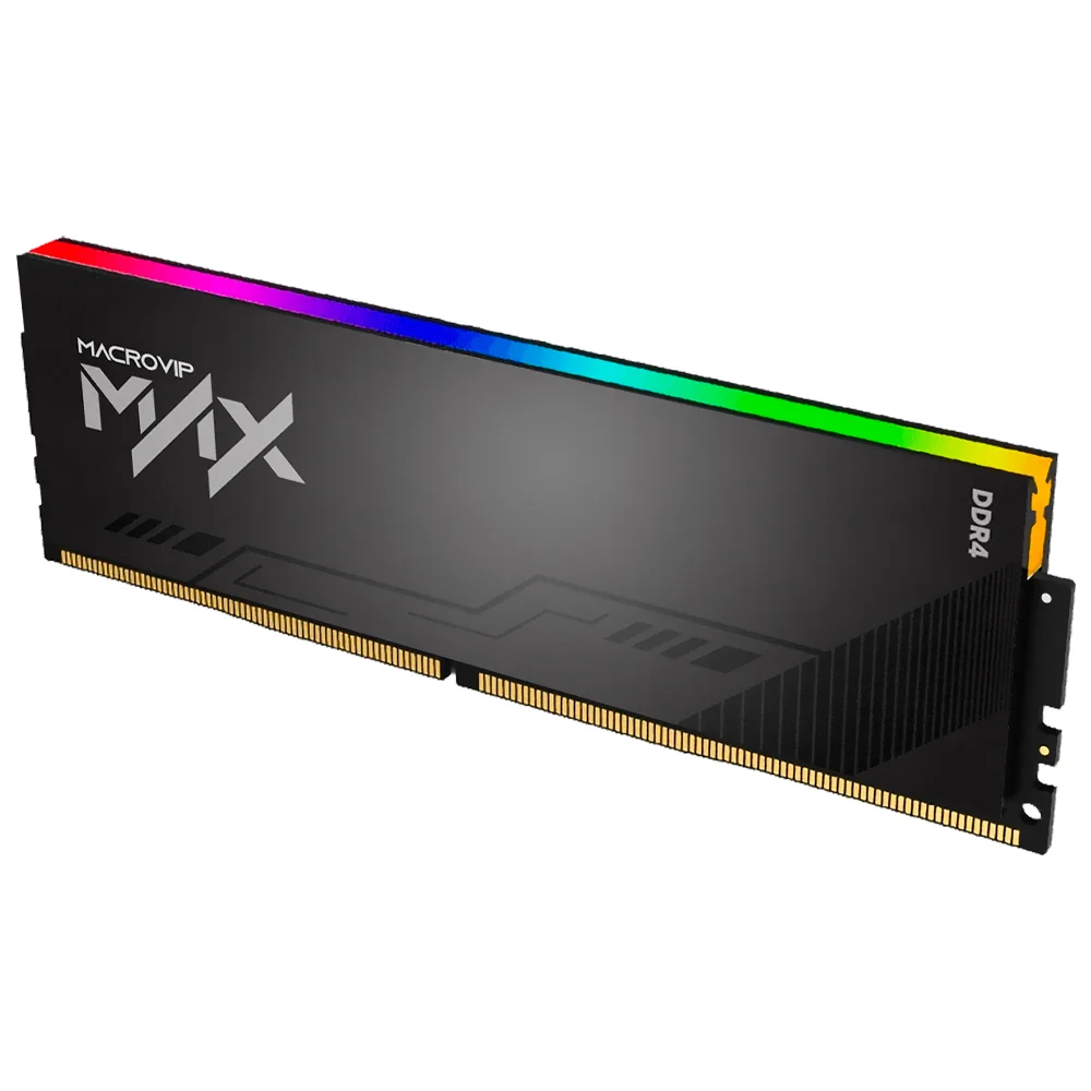 Memória Ram Macrovip Max Xmp Ddr4 16gb 3200mhz RGB - Mvx32n16/16r