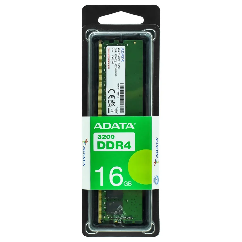 Imagem 3 de 3 do produto Memória Ram Adata Ddr4 16gb 3200mhz - Ad4u320016g22-sgn