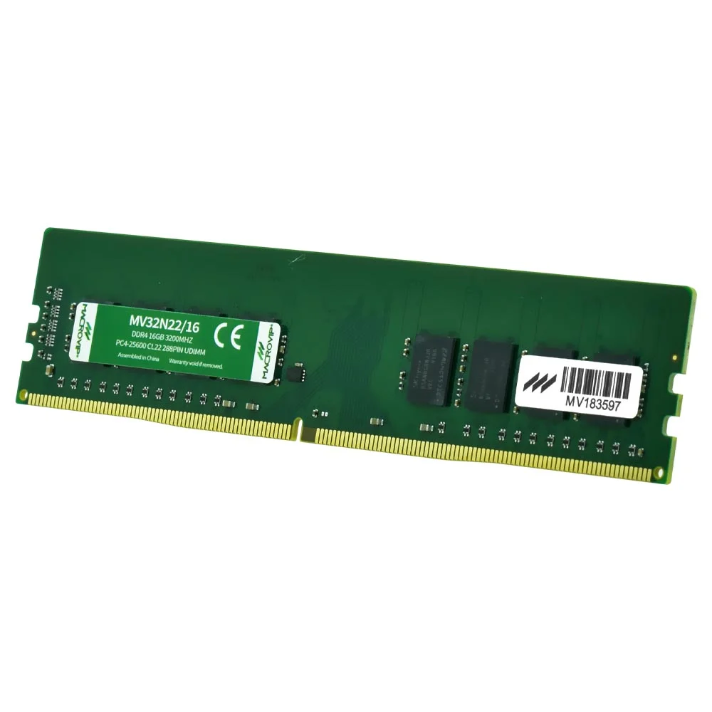 Imagem 3 de 3 do produto Memória Ram Macrovip Ddr4 16gb 3200mhz - Mv32n22/16