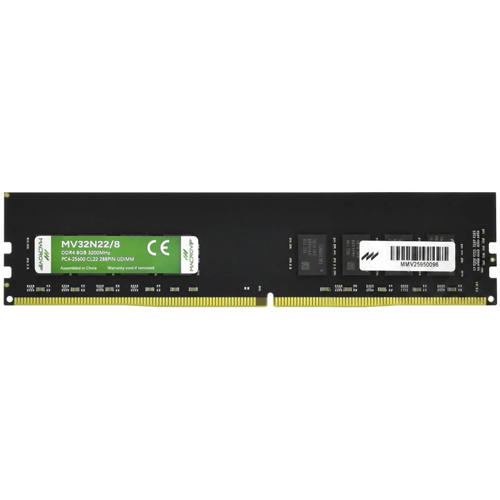 Imagem 2 de 3 do produto Memória Ram Macrovip Ddr4 8GB 3200mhz - Mv32n22/8