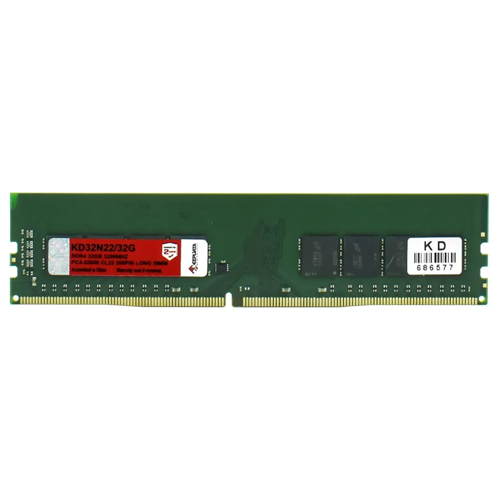 Imagem 2 de 3 do produto Memória Ram Keepdata Ddr4 32gb 3200mhz - Kd32n22/32g
