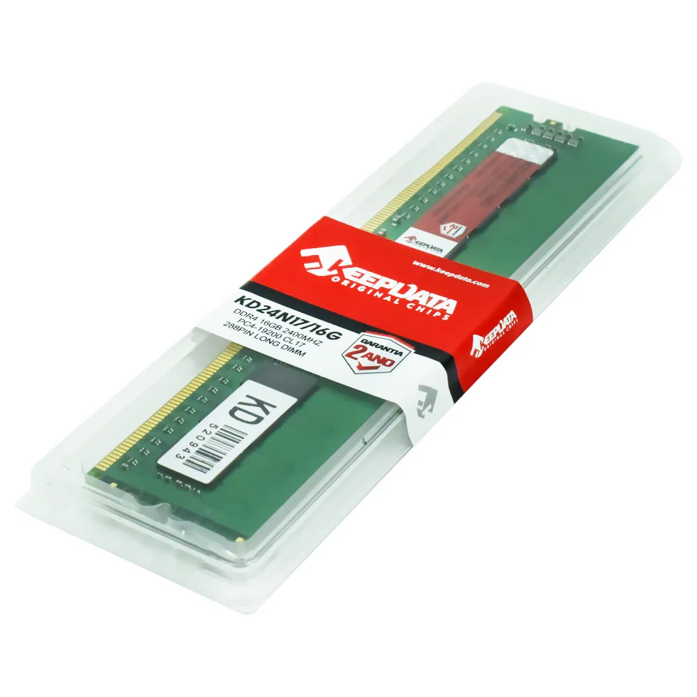Imagem 2 de 3 do produto Memória Ram Keepdata Ddr4 16gb 2400mhz - Kd24n17/16g