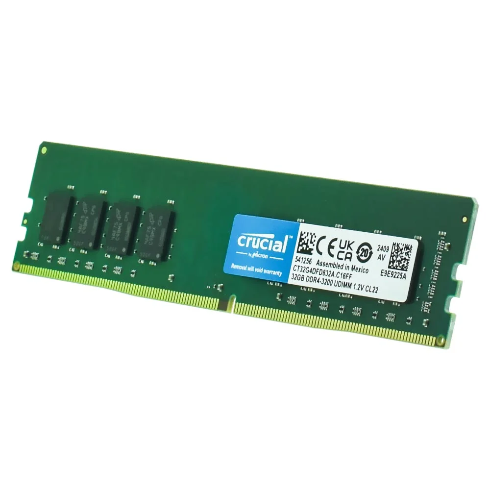 Imagem 2 de 3 do produto Memória Ram Crucial Ddr4 32gb 3200mhz - Ct32g4dfd832a