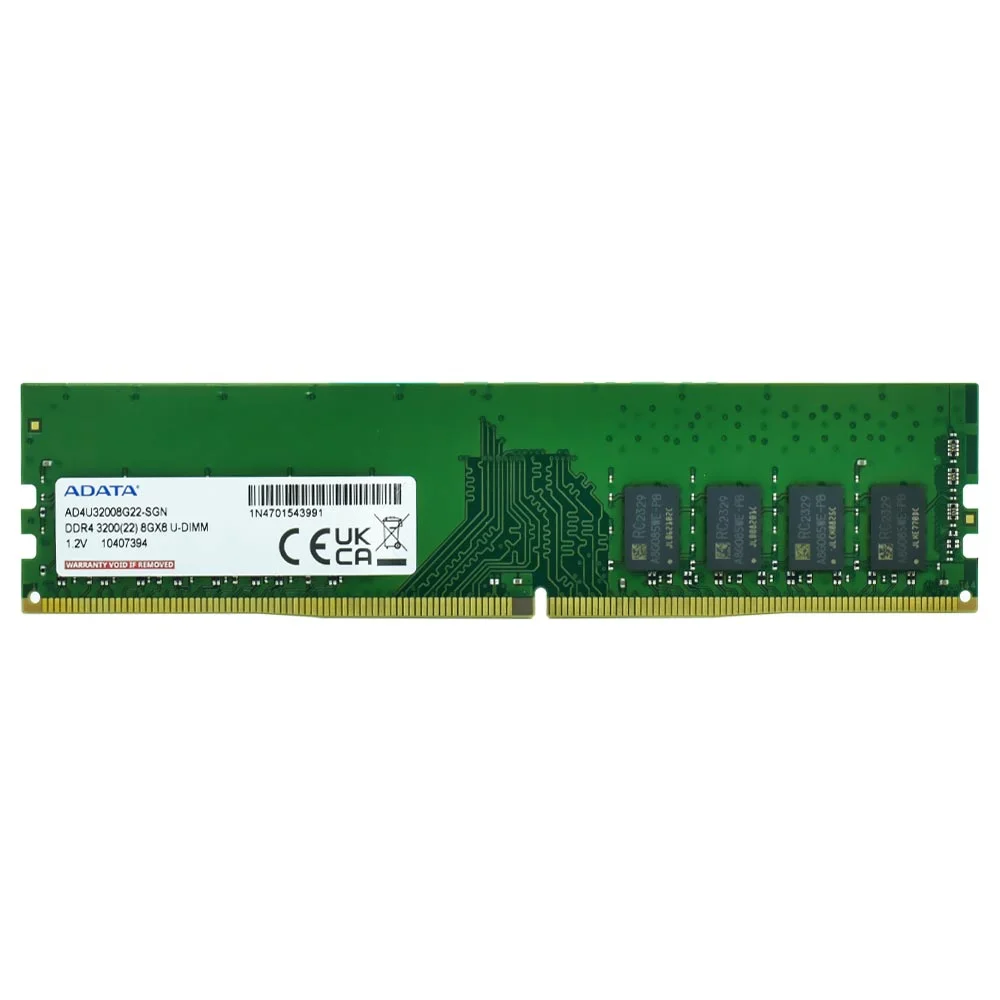 Memória Ram Adata Ddr4 8GB 3200mhz - Ad4u32008g22-sgn