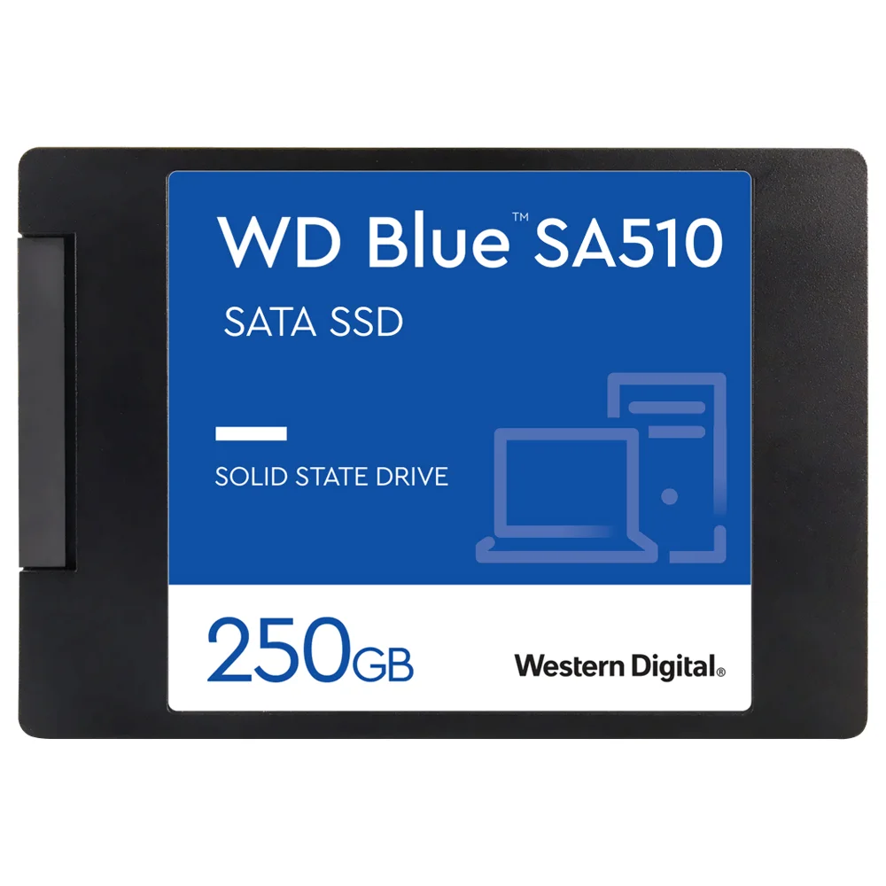 SSD WD 250gb Sa510 Blue 2.5" Sata 3 - Wds250g3b0a
