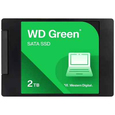 SSD WD 2TB Western Green 2.5" Sata 3 - Wds200t5g0a