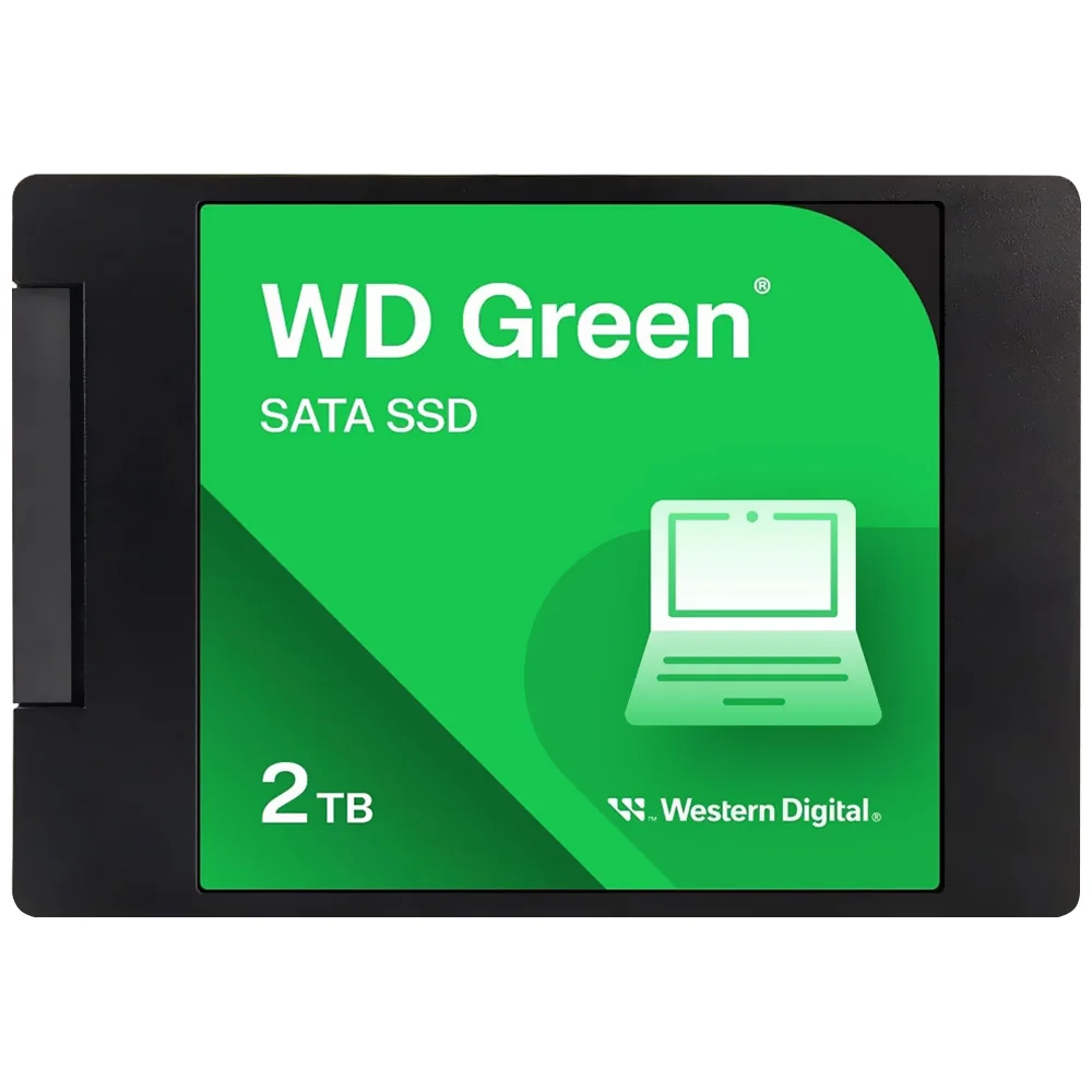 SSD WD 2TB Western Green 2.5" Sata 3 - Wds200t5g0a