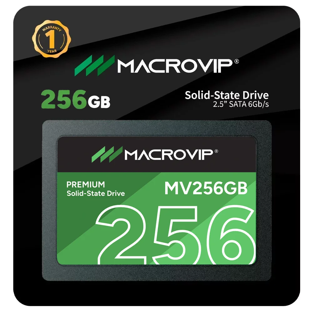 Imagem 2 de 3 do produto SSD Macrovip 256gb 2.5" Sata 3 - Mv256gb