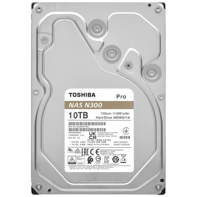 Hd Sata3 10tb Toshiba N300 Nas 7200rpm 512mb Hdwg71axzsta (garantia Br)