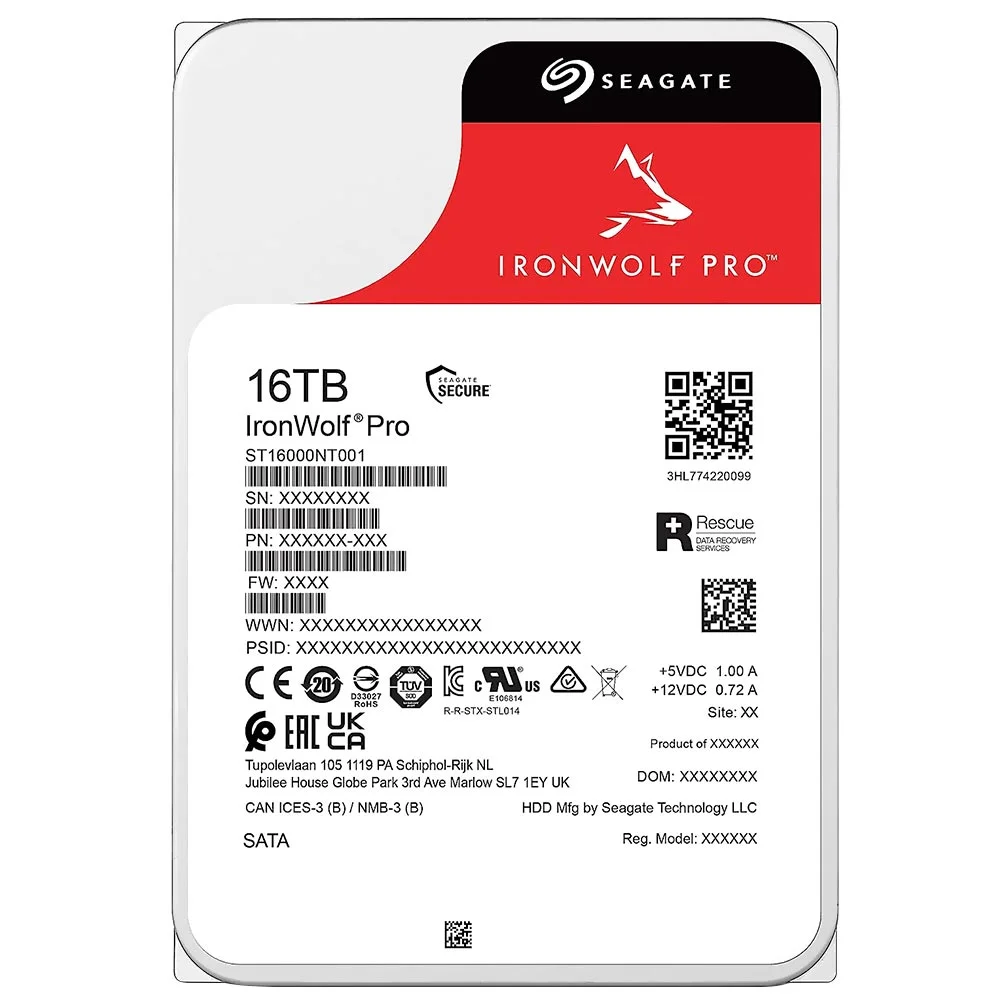 8*読様 ジャンクSeagate IronWolf Pro 16TB SATA Produtos com até 15 OFF no PIX KaBuM