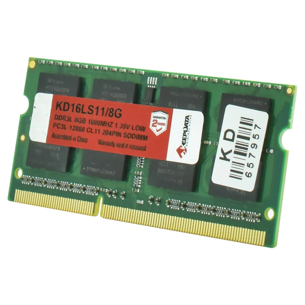 Imagem 2 de 3 do produto Memória Ram Para Notebook Keepdata Ddr3l 8GB 1600mhz - Kd16ls11/8g